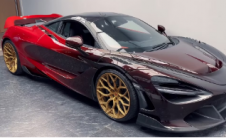 聆听这款令人难以置信的定制喷漆850HP McLaren 720S