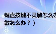 键盘按键不灵敏怎么办（自动挡的车刹车太灵敏怎么办？）