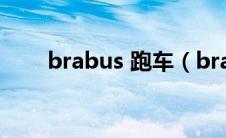 brabus 跑车（brabus哪个牌子车）