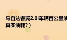 马自达睿翼2.0l车辆百公里油耗多少（马自达睿翼油耗多少真实油耗?）