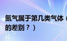 氮气属于第几类气体（谁知道氮气和普通气体的差别？）