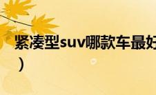 紧凑型suv哪款车最好（紧凑型车是什么意思）