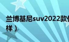 兰博基尼suv2022款价格（兰博基尼suv怎么样）