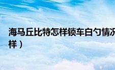 海马丘比特怎样锁车白勺情况下打开前机盖（海马丘比特怎样）