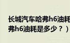 长城汽车哈弗h6油耗是多少钱（长城汽车哈弗h6油耗是多少？）