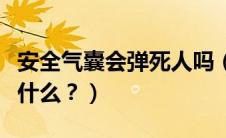 安全气囊会弹死人吗（安全气囊的工作原理是什么？）