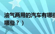 油气两用的汽车有哪些车（油气两用的汽车有哪些？）