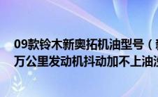 09款铃木新奥拓机油型号（新奥拓求解！09年字新奥托18万公里发动机抖动加不上油没劲）