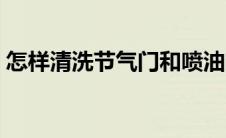 怎样清洗节气门和喷油嘴（怎样清洗节气门）