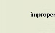 improper(imp4la)