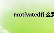 motivated什么意思(motivated)