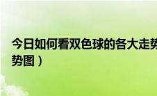 今日如何看双色球的各大走势图表（如何看双色球的各大走势图）