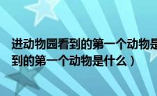 进动物园看到的第一个动物是什么（脑筋急转弯进动物园看到的第一个动物是什么）