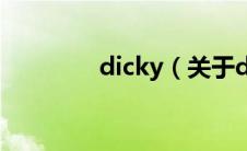 dicky（关于dicky的介绍）