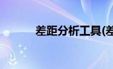 差距分析工具(差距分析怎么写)