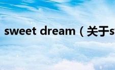 sweet dream（关于sweet dream的介绍）