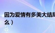 因为爱情有多美大结局剧情介绍（大结局是什么）