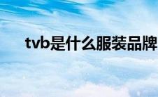 tvb是什么服装品牌（tvb是什么意思）