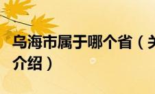 乌海市属于哪个省（关于乌海市属于哪个省的介绍）