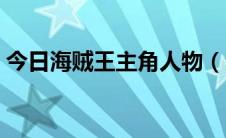 今日海贼王主角人物（海贼王主角人物简介）