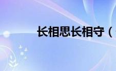 长相思长相守（长相思长相守）