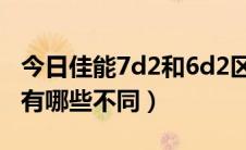 今日佳能7d2和6d2区别（佳能7d和佳能7d2有哪些不同）