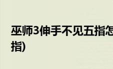 巫师3伸手不见五指怎么过(巫师3伸手不见五指)