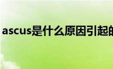 ascus是什么原因引起的(ASCUS是什么意思)