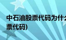 中石油股票代码为什么是6001857(中石油股票代码)