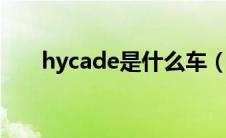 hycade是什么车（hybird是什么车）