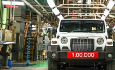 Mahindra Thar达到100000辆生产里程碑