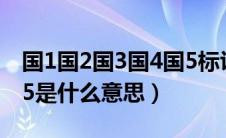 国1国2国3国4国5标识什么意思（汽车国4国5是什么意思）