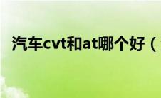 汽车cvt和at哪个好（汽车cvt是什么意思）