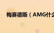 梅赛德斯（AMG什么是梅赛德斯AMG）