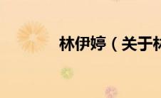 林伊婷（关于林伊婷的介绍）