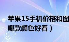 苹果15手机价格和图片颜色（奇瑞瑞虎1.6S哪款颜色好看）