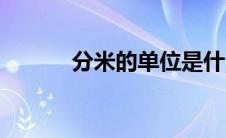 分米的单位是什么字母（分米）