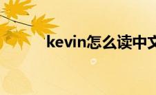 kevin怎么读中文(kevin怎么读)