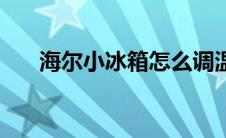 海尔小冰箱怎么调温度（海尔小冰箱）