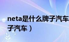 neta是什么牌子汽车多少钱（neta是什么牌子汽车）