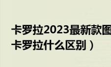 卡罗拉2023最新款图片及报价（卡罗拉ex和卡罗拉什么区别）