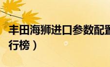 丰田海狮进口参数配置（丰田纯进口越野车排行榜）