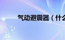 气动避震器（什么是气动避震器）