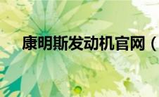 康明斯发动机官网（发动机怎么刷ecu）