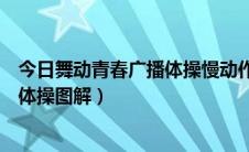 今日舞动青春广播体操慢动作全套教学（《舞动青春》广播体操图解）