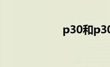 p30和p30pro区别