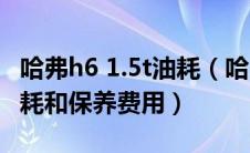 哈弗h6 1.5t油耗（哈弗H6的1.5T版本车型油耗和保养费用）