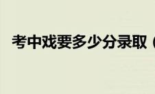 考中戏要多少分录取（上海戏剧学院校草）