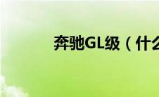 奔驰GL级（什么是奔驰GL级）