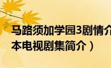 马路须加学园3剧情介绍（马路须加学园3-日本电视剧集简介）